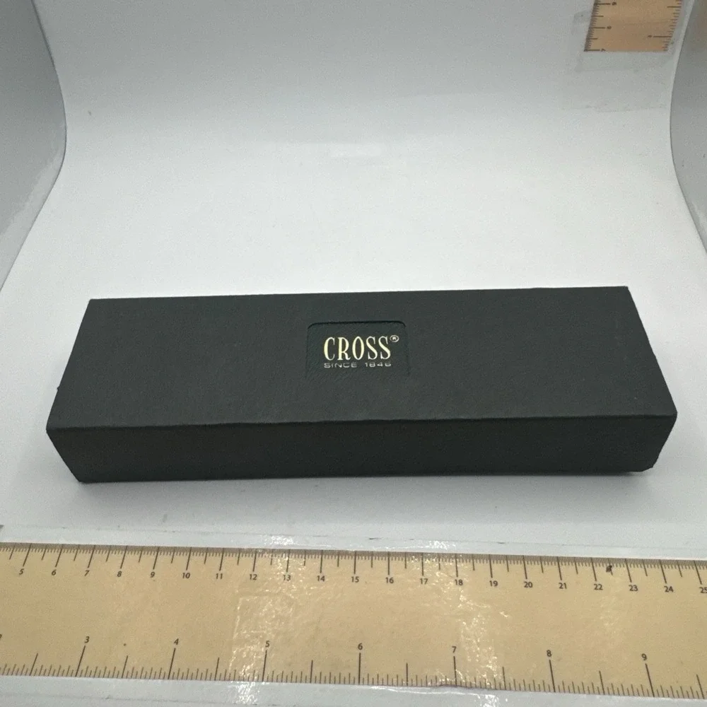Cross Classic Century 2502 Matte Black Gold Trim Ballpoint Pen ComEd Logo Boxed